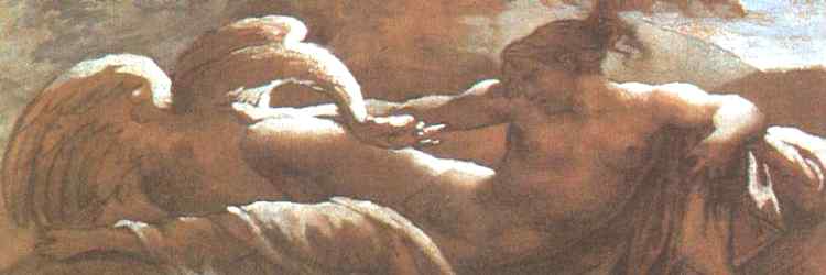 'Leda and the Swan'(detail), Theodore G�ricault (1791-1824)