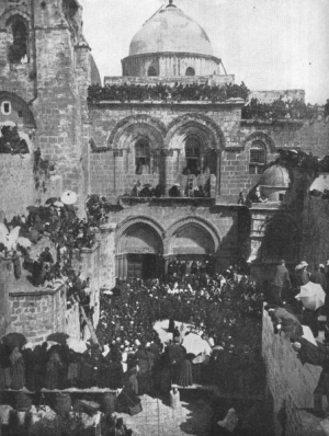 Holy Sepulchre, 1910