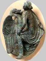 'Leda and the Swan' (Hadrianic, 117-138), bronze