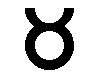 Taurus glyph