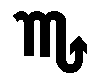 Scorpio glyph